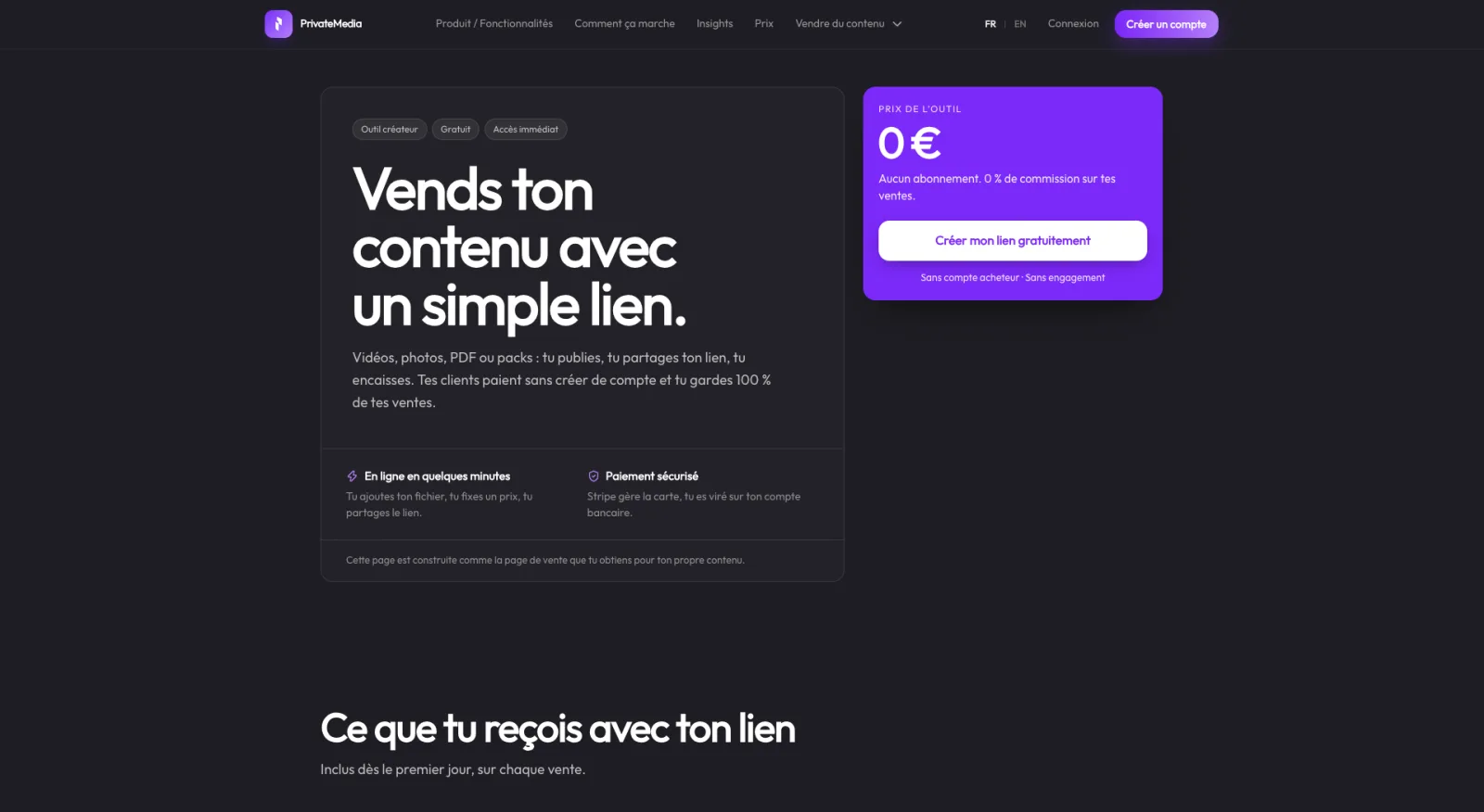 PrivateMedia : créer une plateforme de vente de contenu avec Nuxt, Stripe, Cloudflare et Supabase