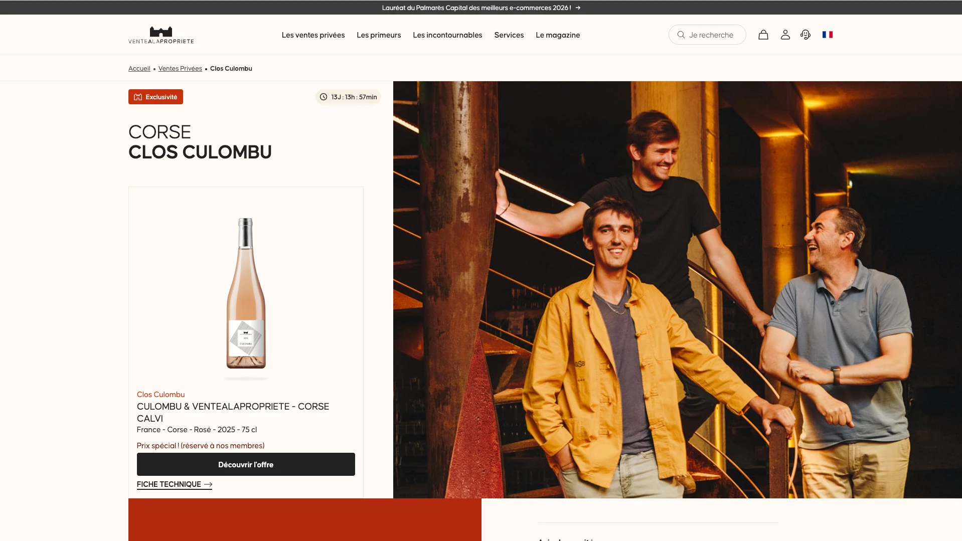 Ventealapropriete.com : piloter la refonte complète d’un e-commerce de vin, du .NET/jQuery à Nuxt